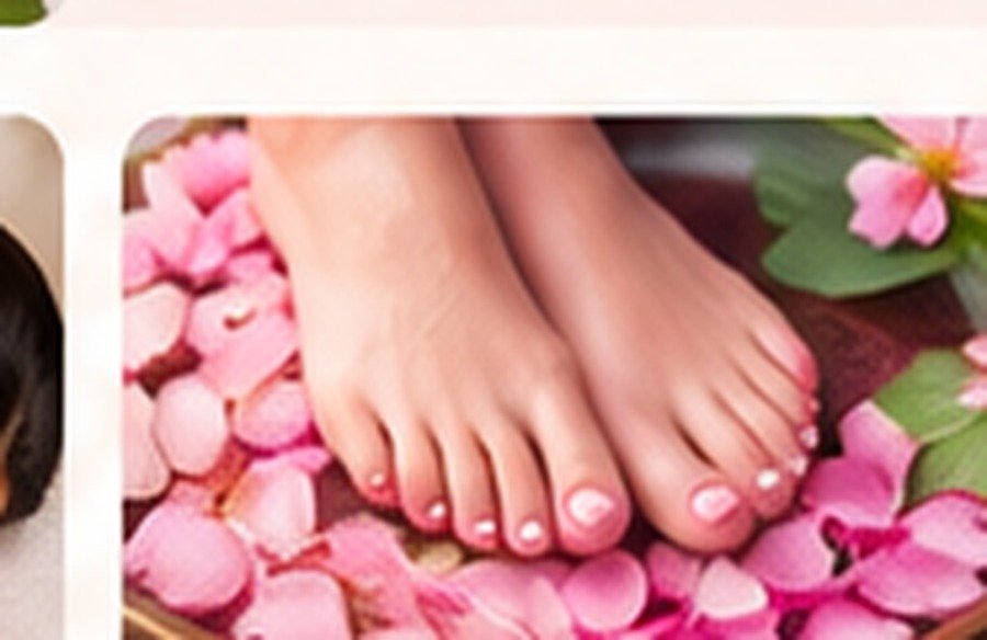 Luxury pedicure treatment at The Waxing Studio Negombo